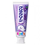 КAO "Clear Clean" Детская зубная паста с мягкими микрогранулами для деликатной чистки зубов, винорад, 70г