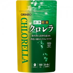 Натуральная пищевая добавка из водоросли хлорелла Orihiro Chlorella, 900 шт, на 60 дней