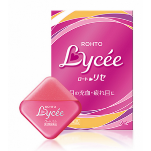 Японские капли для глаз Rohto Lycee Универсальные капли для девушек