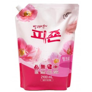 PIGEON Кондиционер для белья с ароматом «Розовый сад», мягкая упаковка 2,1 л 
