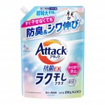 Kao Attack EX Гель для стирки против складок на одежде с антибактериальным эффектом, цветочный аромат, 810 гр