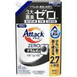 Kao Attack Zero Cуперконцентрат для стирки с защитой от повторного оседания грязи при стирке, с прохладным ароматом листвы и морского бриза, м/у 810 гр