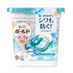 P&G Bold Gel Ball Капсулы для стирки белья 4в1 с кондиционером, освежающий цветочный аромат, 11 шт	