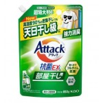 Kao Attack EX Жидкое средство для стирки предотвращает затхлость при сушке в помещении, концентрат, 850 г