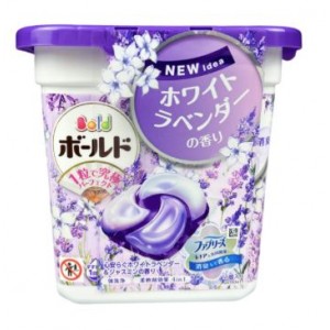 P&G Bold Gel Ball Капсулы для стирки белья 4в1 с кондиционером, аромат лаванды и жасмина, 11 шт