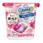 P&G Bold Gel Ball Капсулы для стирки белья 4в1 с кондиционером, аромат цветочный, 11 шт