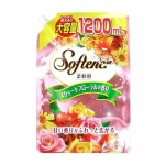 Nihon Detergent Sweet Floral Антибактериальный кондиционер-ополаскиватель для белья, нежный цветочный аромат, 1200 мл