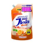 Mitsuei Средство для мытья посуды, овощей и фруктов с ароматом апельсина, 1000 мл