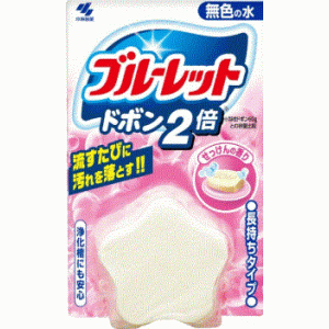 Kobayashi Bluelet Dobon W Lavender очищающая и дезодорирующая таблетка для бачка унитаза (с ароматом мыла и свежести), 120 гр Kobayashi Bluelet Dobon W Lavender очищающая и дезодорирующая таблетка для бачка унитаза (с ароматом мыла и свежести), 120 гр