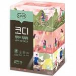 Ssangyong Двухслойные мягкие бумажные салфетки "Счастливая прогулка", 200 шт
