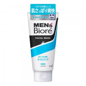 Kao Men's Biore Мужская пенка для умывния для жирной кожи, аромат мяты, 130 гр