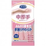ST Family Виниловые перчатки средней толщины с внутренним покрытием, розовые, M