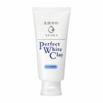 Shiseido Senka Perfect White Clay Очищающая пенка для умывания на основе белой глины 120 гр