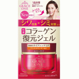 Kose Cosmeport Grace One Wrinkle Repair Gel Cream Антивозрастной Крем-гель с разглащивающим эффектом, 100 гр Kose Cosmeport Grace One Wrinkle Repair Gel Cream Антивозрастной Крем-гель с разглащивающим эффектом, 100 гр