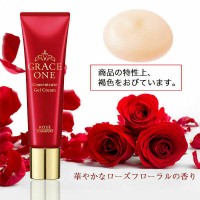 KOSE COSMEPORT Grace One Интенсивно восстанавливающий гель-крем для кожи вокруг глаз и губ после 50 лет, 30 гр