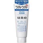 Shiseido Uno Мужская пенка-скраб для умывания, 130 гр