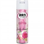 ST "Shoushuuriki" Спрей-освежитель воздуха для туалета с ароматом розовых цветов 330 мл