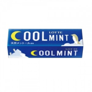 Lotte Cool Mint Жевательная резинка, 9 пластинок