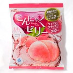 Yukiguni Aguri Желе порционное Конняку со вкусом персика, 6х16гр, 96 гр