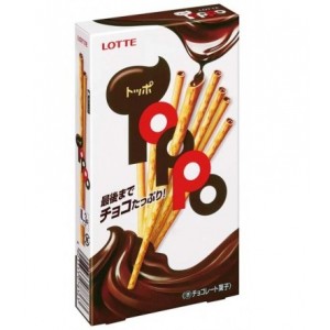 Lotte Toppo палочки хрустящие с молочным шоколадом, 72 г