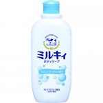 Cow Milky Body Soap Молочное жидкое мыло для тела, аромат цветочного мыла, 300 мл