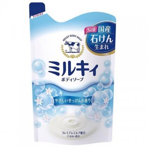 Cow Milky Body Soap Молочное жидкое мыло для тела, аромат цветочного мыла, наполнитель 400мл