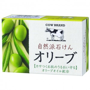 Cow Brand Натуральное увлажняющее мыло с оливковым маслом, 100 гр
