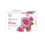 Mukunghwa Туалетное успокаивающее и увлажняющее мыло с экстрактом дамасской розы, 100 гр