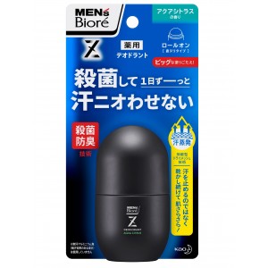 Kao Mens Biore Дезодорант-антиперспирант с антибактериальным эффектом Deodorant Z, цитрусовый аромат, 40 мл