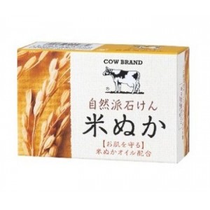 COW BRAND "Natural Soap" Натуральное мыло с маслом рисовых отрубей древесно-цветочный аромат, 100 гр
