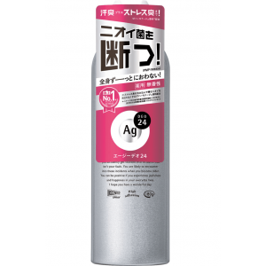 SHISEIDO Ag DEO24 Cпрей дезодорант-антиперспирант с ионами серебра, без запаха, 180 гр