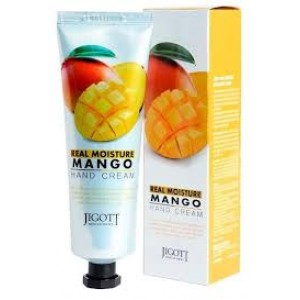 JIGOTT Real Moisture Mango Hand Cream Увлажняющий крем для рук с маслом манго, 100мл