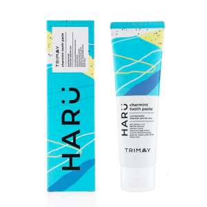 Trimay Haru Charmint Toothpaste Антибактериальная зубная паста с древесным углем, 120 мл