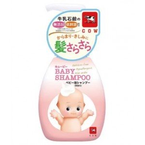 COW QP Shampoo & Foam Детский шампунь для мытья волос с первых дней жизни (Без слез), 350 МЛ