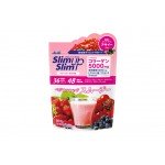 Asahi SlimUpSlim Протеиновый диетический смузи Ягодный Йогурт с коллагеном и плацентой 300 гр