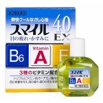 Lion Smile 40 EX Сool Японские витаминные капли для глаз, индекс свежести 5, 15 мл