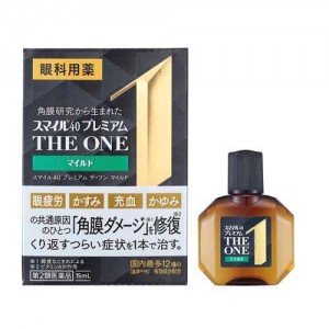 Lion Smile 40 Premium The ONE MILD Глазные капли для восстановления поврежденной роговицы, 15 мл
