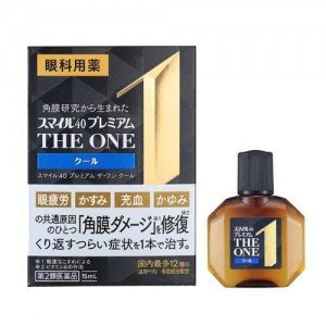 Lion Smile 40 Premium The ONE cool Глазные капли для восстановления поврежденной роговицы, индекс свежести 4,15 мл