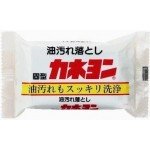 Kaneyo Хозяйственное мыло с абразивами, для удаления масляных пятен с одежды с ароматом мяты 110 г
