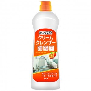 KANEYO Stenlight Cream Cleanser Универсальный чистящий и полирующий крем, с ароматом апельсина, 400 г