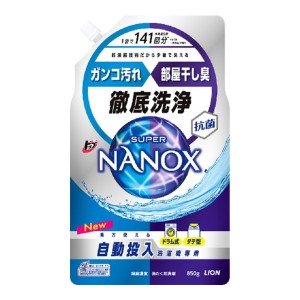 Lion Super NANOX Гель для стирки и дезодорации, в т.ч. для машин с автоматической дозировкой, суперконцентрат, 850 гр