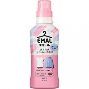 КAO "Emal" Средство для стирки шерсти, шелка и деликатных тканей с ароматом цветов, 460 мл