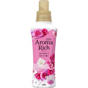 LION Aroma Rich Catherine Кондиционер для белья с богатым ароматом натуральных масел, 480 мл