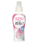Lion SOFLAN Premium Deodorizer Кондиционер для белья (мощный антибактериальный эффект для защиты от неприятного запаха), натуральный аромат цветов, ягод и фруктов, 480 мл