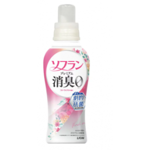 Lion SOFLAN Premium Deodorizer Кондиционер для белья (мощный антибактериальный эффект для защиты от неприятного запаха), натуральный аромат цветов, ягод и фруктов, 480 мл Lion SOFLAN Premium Deodorizer Кондиционер для белья (мощный антибактериальный эффект для защиты от неприятного запаха), натуральный аромат цветов, ягод и фруктов, 480 мл