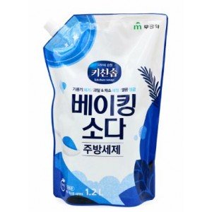 MKH Kitchen Soap Baking soda Жидкость для мытья посуды, овощей и фруктов, 1,2 л