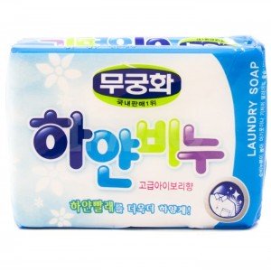 Mukunghwa White Soap Мыло хозяйственное от пятен, 230 гр