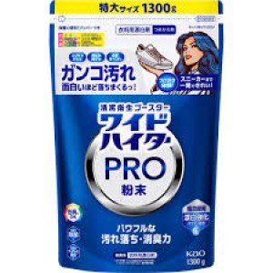 KAO Wide Haiter Порошковый кислородный пятновыводитель "Clear Hero" отбеливающий, 1300 гр