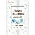 Marutomi Бумага туалетная "Botanical Shower" 2-х слойная, 23м х 0,107м, 1 рулон