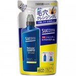 Kao Succes Extra Cool Шампунь для волос с охлаждающим эффектом с ментолом и экстрактом эвкалипта, мягкая упаковка 320 мл